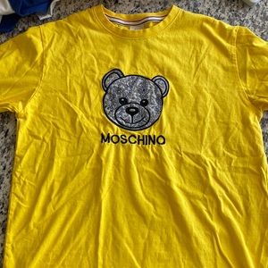 MOSCHINO YELLOW BEAR SHIRT